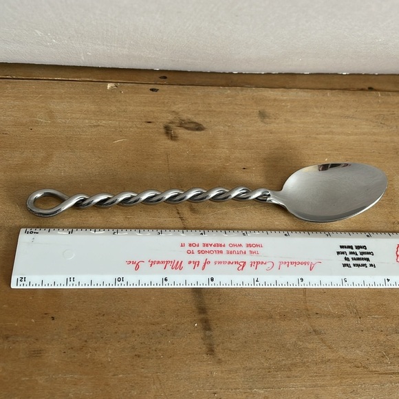 Gourmet Settings (GS) Silver Braid 18/10 Stainless Steel Flatware - Picture 10 of 11